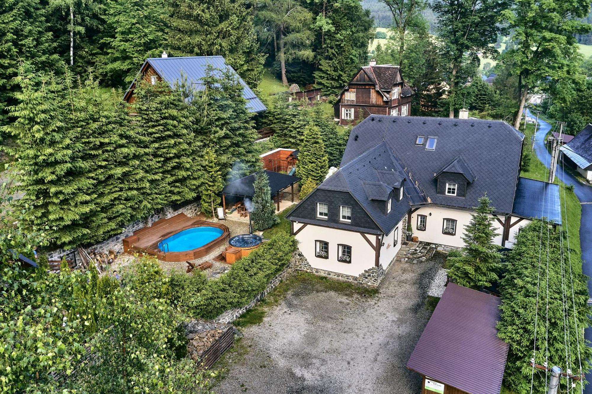 Penzion Ostruznik Ostružná Buitenkant foto