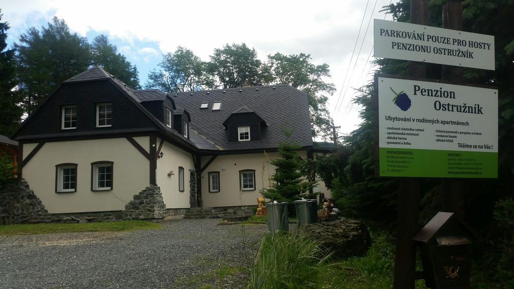 Penzion Ostruznik Ostružná Buitenkant foto